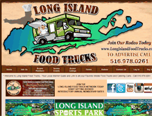 Tablet Screenshot of longislandfoodtrucks.com